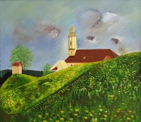 H&uuml;gellandschaft bei Reuth   