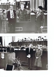 1983 Bild&uuml;bergabe 'Ballin' VEB Elguwa Leipzig