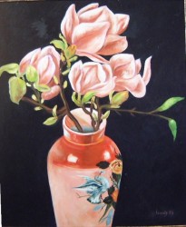 MAGNOLIEN IN VASE MAGNOLIEN IN VASE